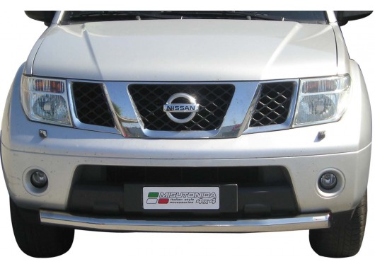 Протектор за предна броня Ø 76мм за Nissan Pathfinder (2005 - 2010) image