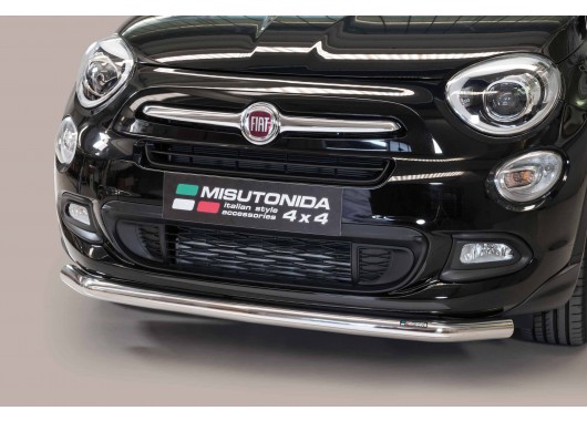 Протектор за предна броня Ø 76мм за Fiat 500 X (2014 - ) image