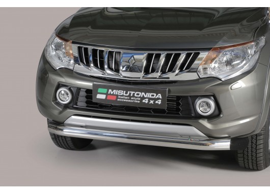 Протектор за предна броня Ø 76мм за Mitsubishi L200 ( 2015 - )