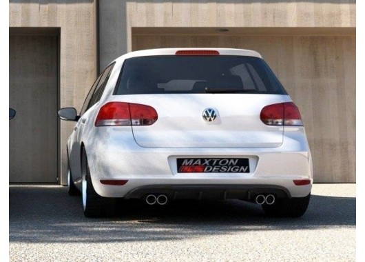 Дифузьор за задна броня Maxton design за VW Golf 6 (2008-2012) image