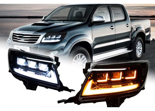 Комплект тунинг фарове за Toyota Hilux (2011-2014) image