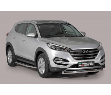 Протектор за предна броня Ø 76мм за Hyundai Tucson (2015- )