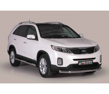 Протектор за предна броня Ø 76мм за Kia Sorento (2012 - 2015)