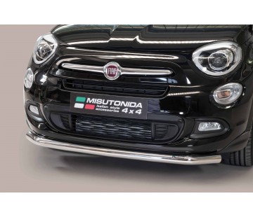 Протектор за предна броня Ø 76мм за Fiat 500 X (2014 - )