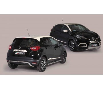 Протектор за задна броня Ø 50 мм за Renault Captur (2013 - )