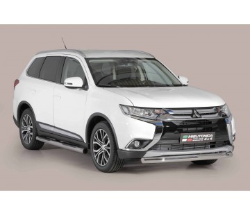 Протектор за предна броня Ø 76мм за Mitsubishi Outlander (2015-2019)