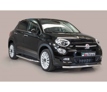 Протектор за предна броня Ø 76мм за Fiat 500 X (2014 - )