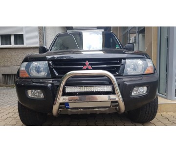 Преден ролбар Ø 63мм за Mitsubishi Pajero ( 2000 - 2002)