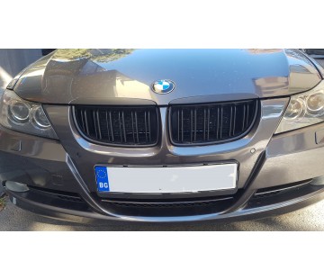 Тунинг решетки за BMW Е90/ E91 (2005-2008) М3 дизайн – черен мат