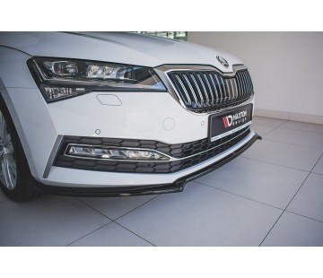 Спойлер за предна броня Maxton design за Skoda Superb MK3 Facelift (2019-)