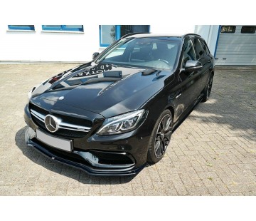 Спойлер за предна броня Maxton design за Mercedes Benz W205 C63 (2014-)