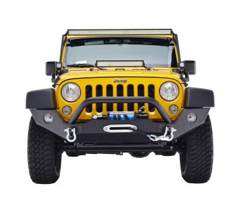 Метална предна броня за Jeep Wrangler JK (2007-2018) и JL (2018-)