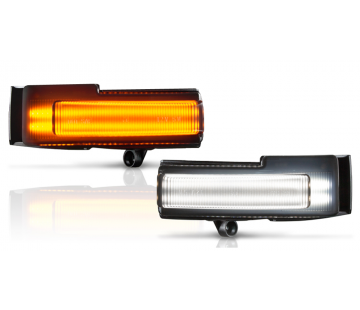 Комплект LED динамични мигачи с дневни светлини за огледала на Ford F150 (2015-2021)