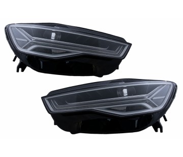 Комплект тунинг фарове Matrix дизайн за Audi A6 C7 (2011-2018)