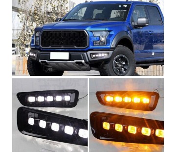 Метална предна броня Raptor дизайн за Ford F-150 (2015-2017)