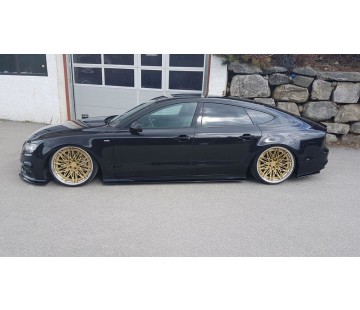 Добавки за прагове Maxton design за Аudi A7 S-line (2010-2014)