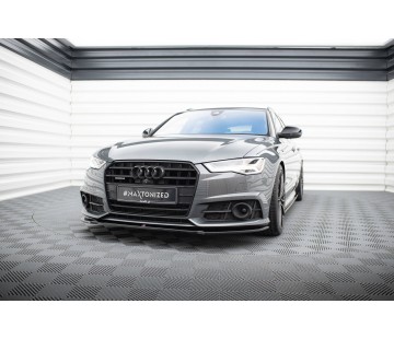 Спойлер за предна броня Maxton design за Audi A6/S6 C7 (2014-2017)