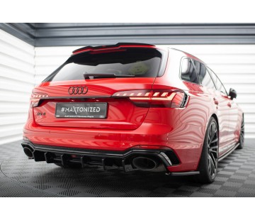 Добавка за задна броня Maxton design за Audi RS4 B9 (2017-2024)