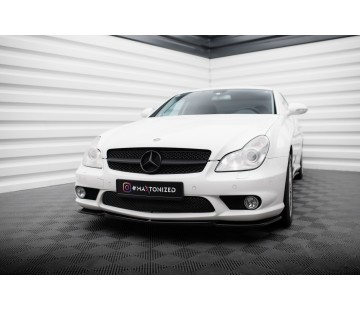 Спойлер за предна AMG броня Maxton design за Mercedes Benz W219 (2004-2006)